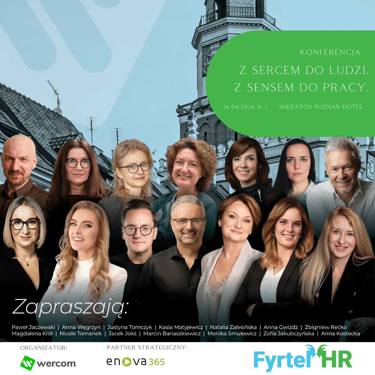 Już 16 kwietnia Poznań stanie się centrum merytorycznej dyskusji o nowoczesnym zarządzaniu ludźmi. Nadchodząca konferencja Fyrtel HR: Z sercem do ludzi. Z sensem do pracy to propozycja dla osób, które poszukują w swojej profesji głębszego celu.

bit.ly/40KlaXV