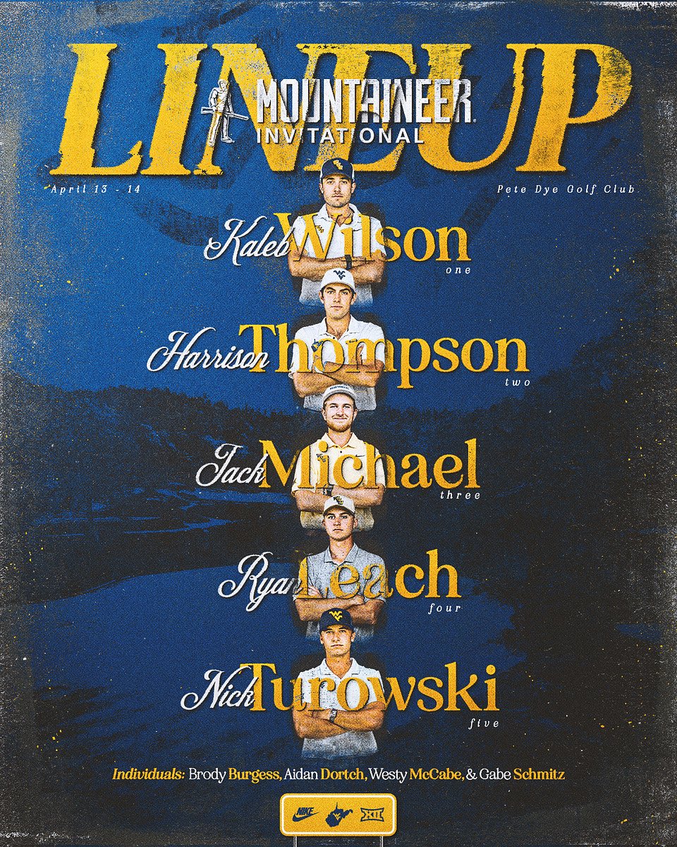 WVU Golf tweet media
