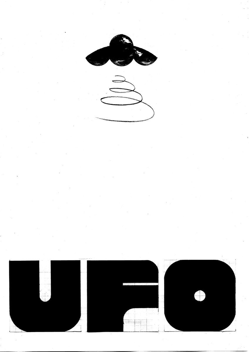 shiota0204's tweet image. ユーフォー
#タイポグラフィ #typography
#作字 #毎日タイポ