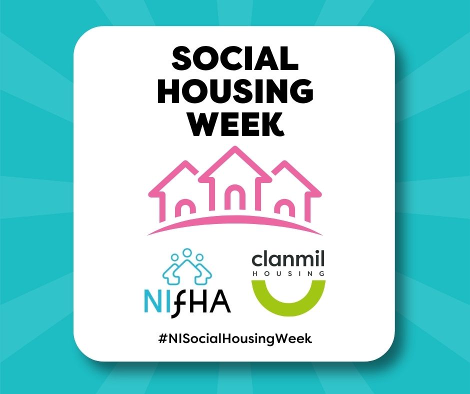 ClanmilHousing's tweet image. We are delighted to be taking part in the first-ever #NISocialHousingWeek!

Keep an eye on our channels all week as we share stories, insights, and the difference housing associations make every day. 

#SocialHousing #HousingSector