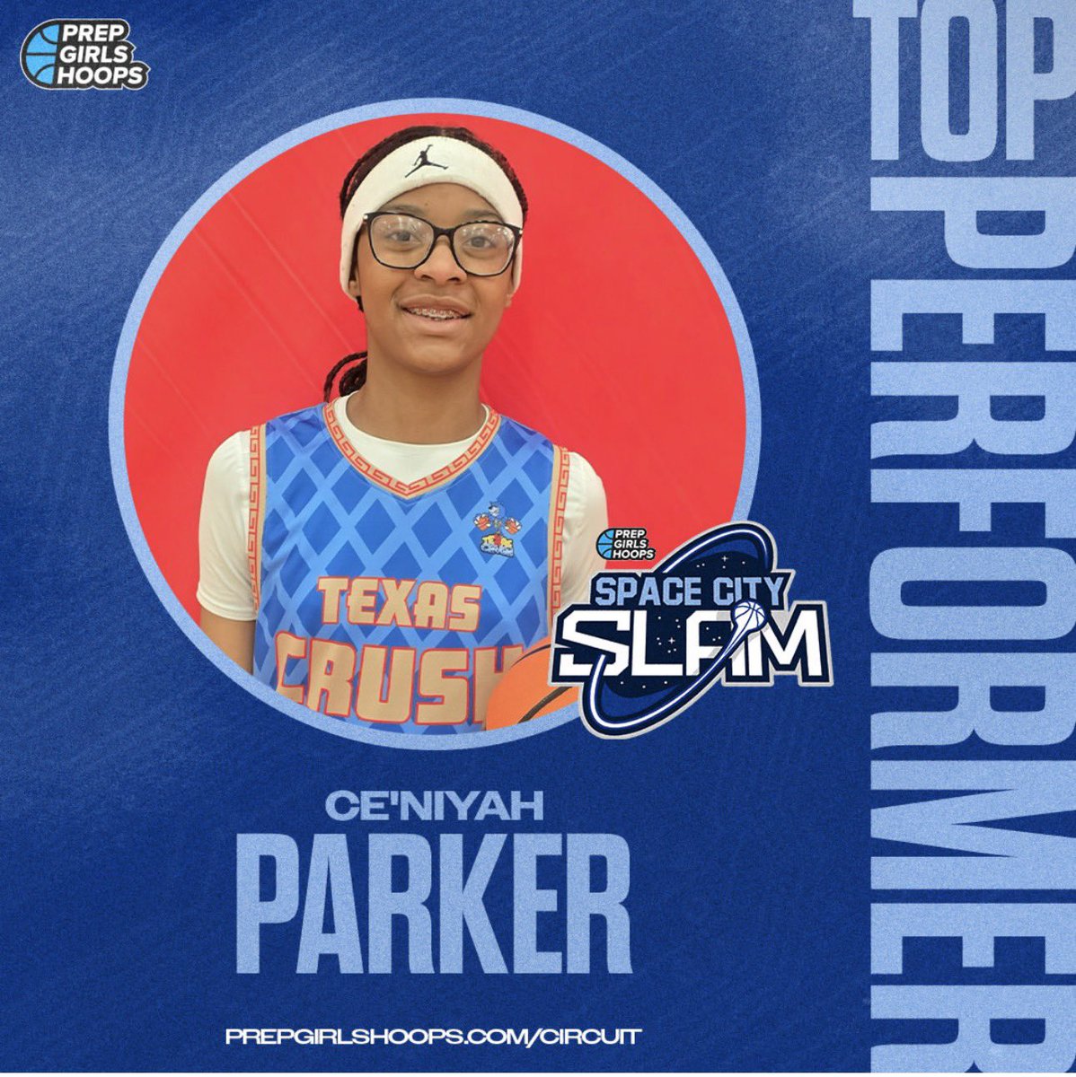 Texas__Crush's tweet photo. Top Performers 🚨

Ce’Niyah Parker – consistent all weekend
Kamauri Dixon – energy & impact 💪🏾
Sasha Miller – game-winning 3 (10 sec left) 💥
@_Alleyes_on_11 @k3way25 @CoachBA_ 

Next stop: LIVE PERIOD – Clash of the Clubs 👀

#TexasCrush #Elite40league #TopPerformers #Clutch #prepgirlshoops #pghspacecityslam