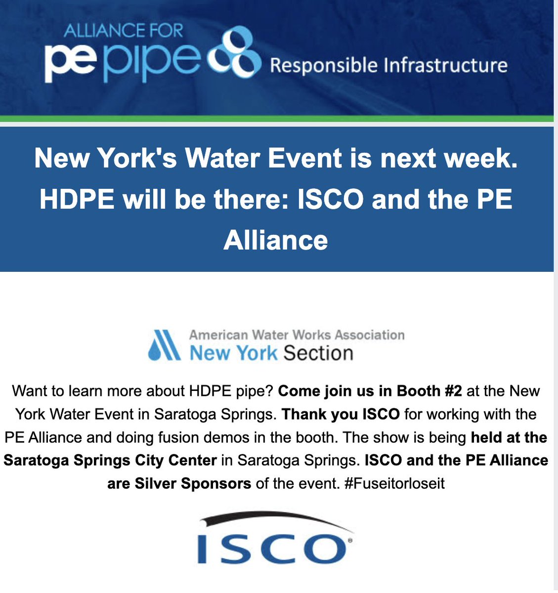 Alliance for PE Pipe tweet media