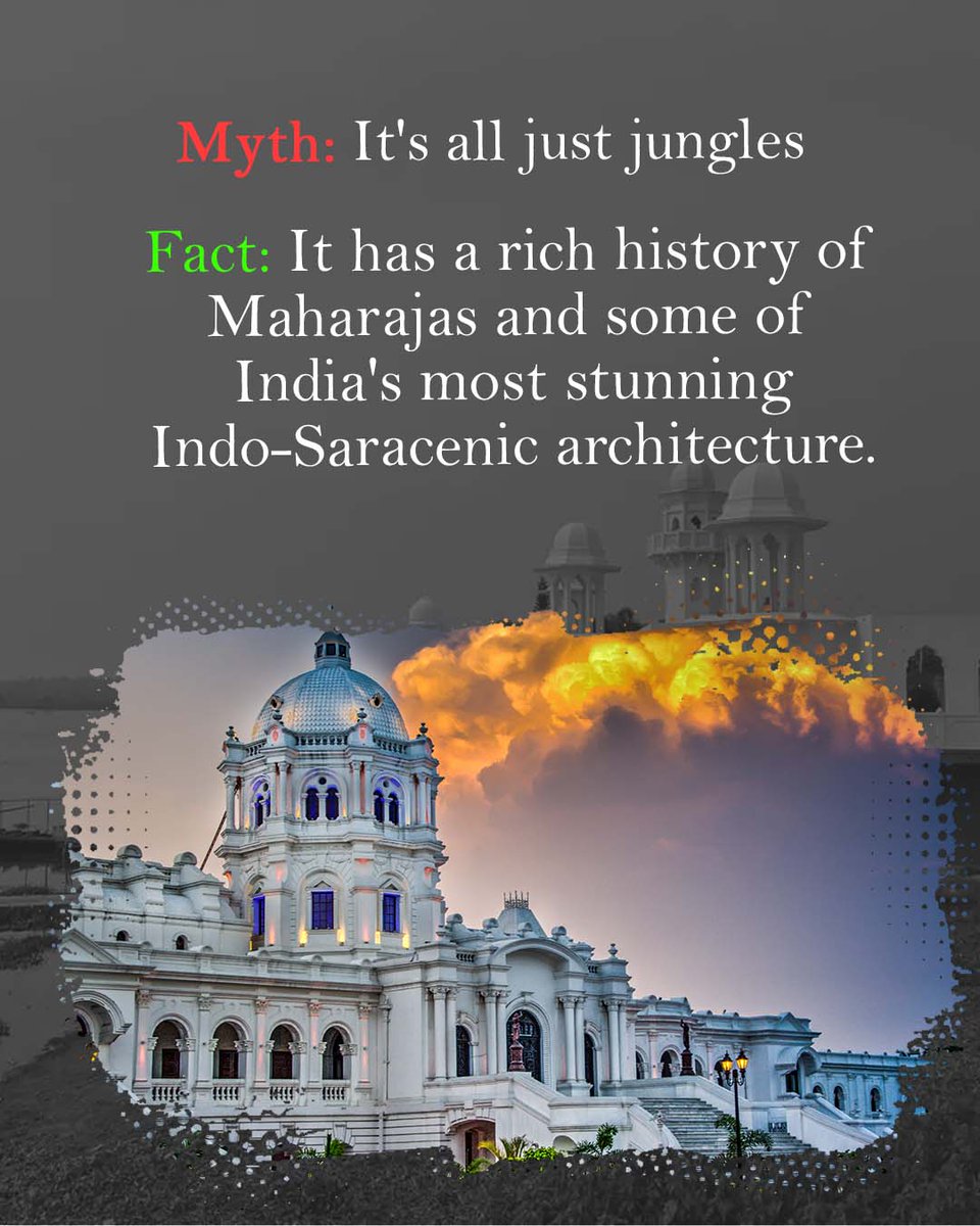 flyapeiron's tweet photo. The truth might just surprise you. What you’ve heard vs what’s actually true. Swipe through to uncover the myths and discover the facts that make Tripura truly special.
.
.
#Tripura #Exploretripura #hiddengems #traveldiaries #tripuratourism #discovertripura #beautıfuldestinations