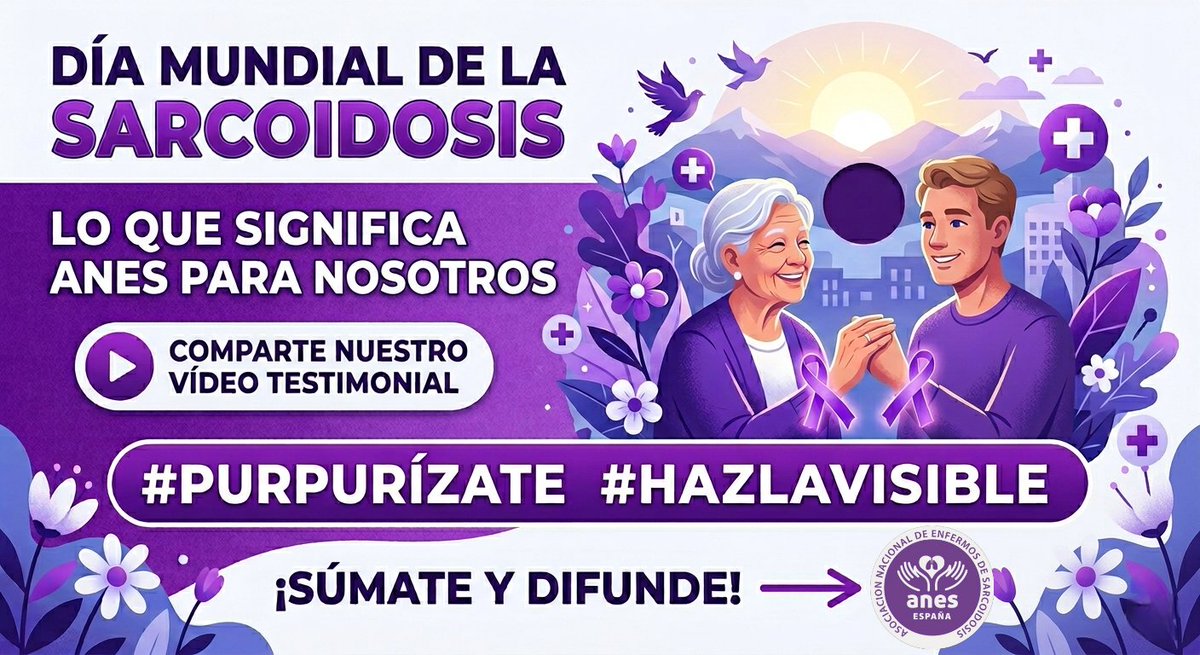Yatnik1's tweet photo. Un día como hoy #Purpurízate #HazlaVisible #Asóciate Difunde @AnesEspana https://t.co/J4Pkh6Y2XU https://t.co/A0MyO6DOyb