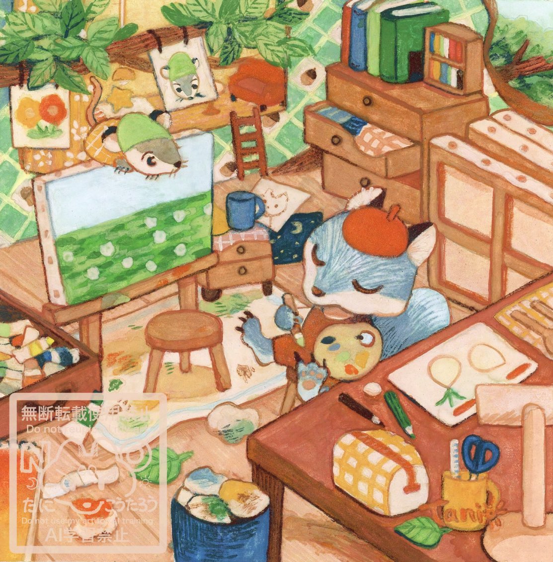 たにこうたろう☀︎ 7/7-8/2原画廊 tweet media