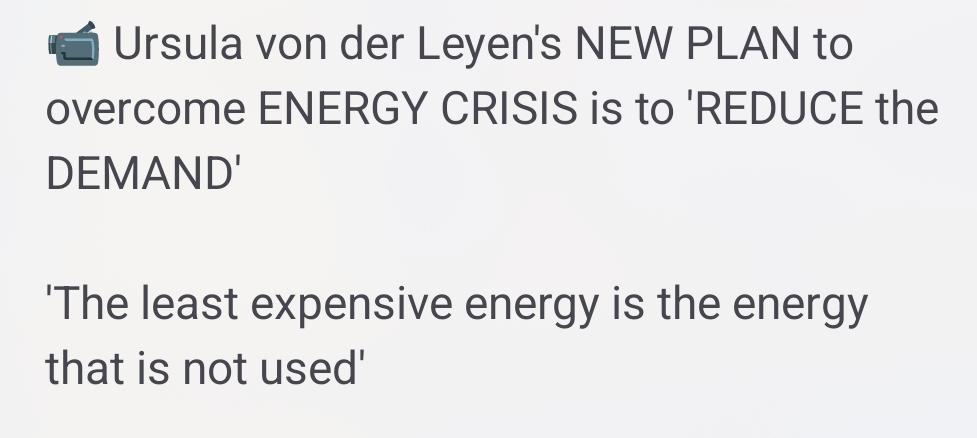 The Brussels dictators can't wait to ration petrol and diesel use and restrict our use of cars.

Some countries will be particularly hard-hit,vsuch as Hungary, because Hungarians had been shielded from petrol price rises. They voted out their protection yesterday.