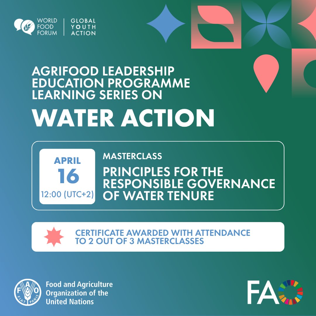 FAO Land, Soil and Water tweet media