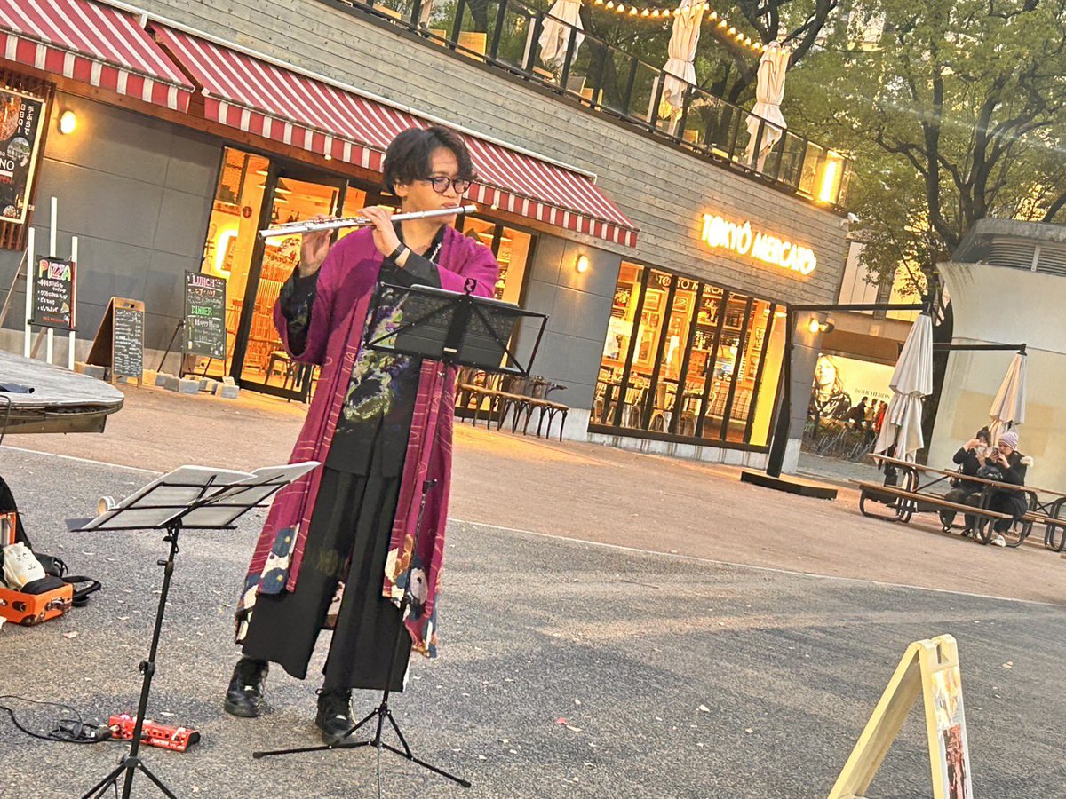 toumacherie's tweet photo. 【orangeblossom】
ポップアップアーティスト2ステージ目
サカエヒロバスでの演奏終了いたしました！

明日も同じ時間に演奏します💡
naoto&amp;冬馬でお待ちしてます♫
(うかいはお仕事で蒲郡🚗💨)

#ポップアップアーティスト https://t.co/xm95pHxw87