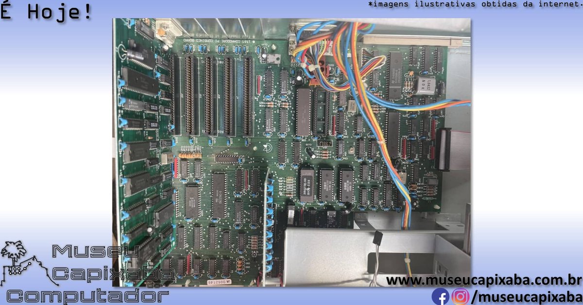 museucapixaba's tweet photo. É hoje! O microcomputador Commodore PC de 1984.
+em https://t.co/P6jo6QxqKv
#MuseuCapixaba #mcc #éhoje #museu #Tecnologia #OnThisDay #Commodore #CBM #CommodoreInternational #CommodorePC #CompaqPortable #DynalogicCorporation #DynalogicHyperion #IBMPC #i386 #i486 #i8088 #Intel https://t.co/xvM1Tn4GRf