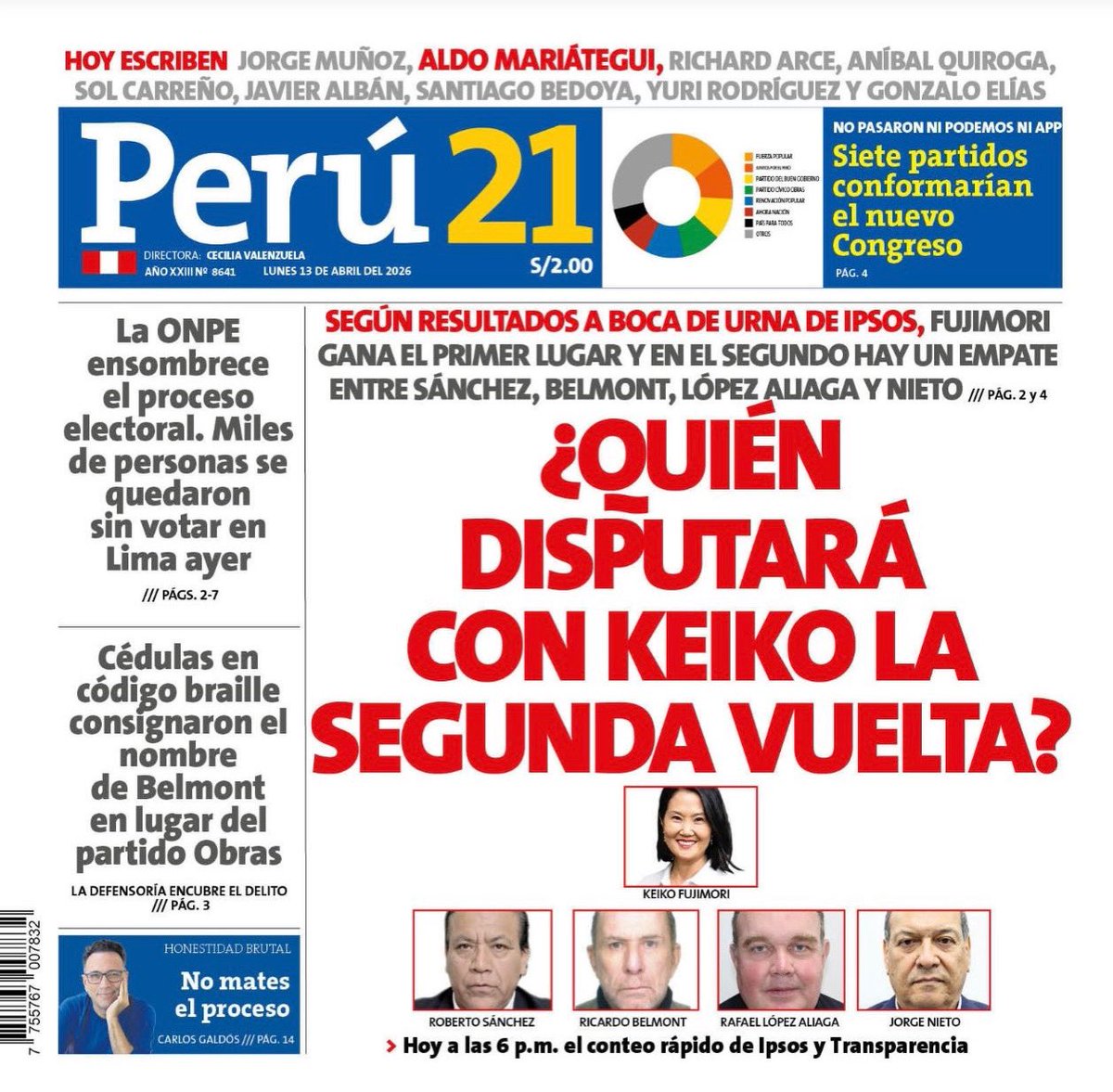 Perú21 tweet media