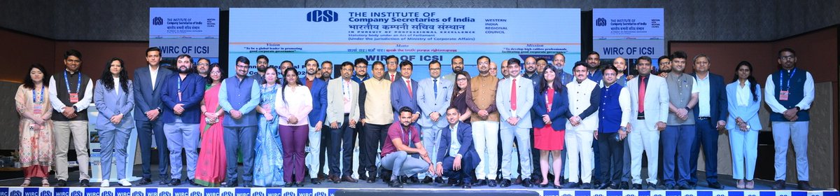 icsi_cs's tweet image. Annual Regional #PCS Conference - 2026 hosted by WIRC of #ICSI in Silvassa
