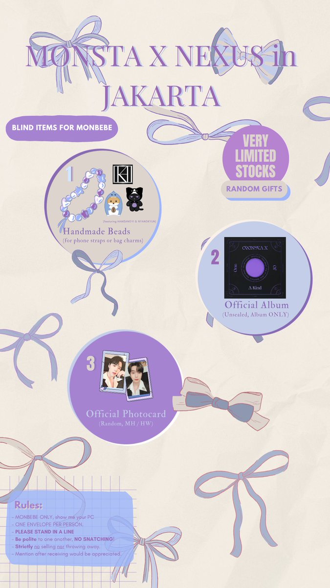 깡📦|| WTT PINK B TO GREEN MONSTA X NEXUS JAKARTA tweet media