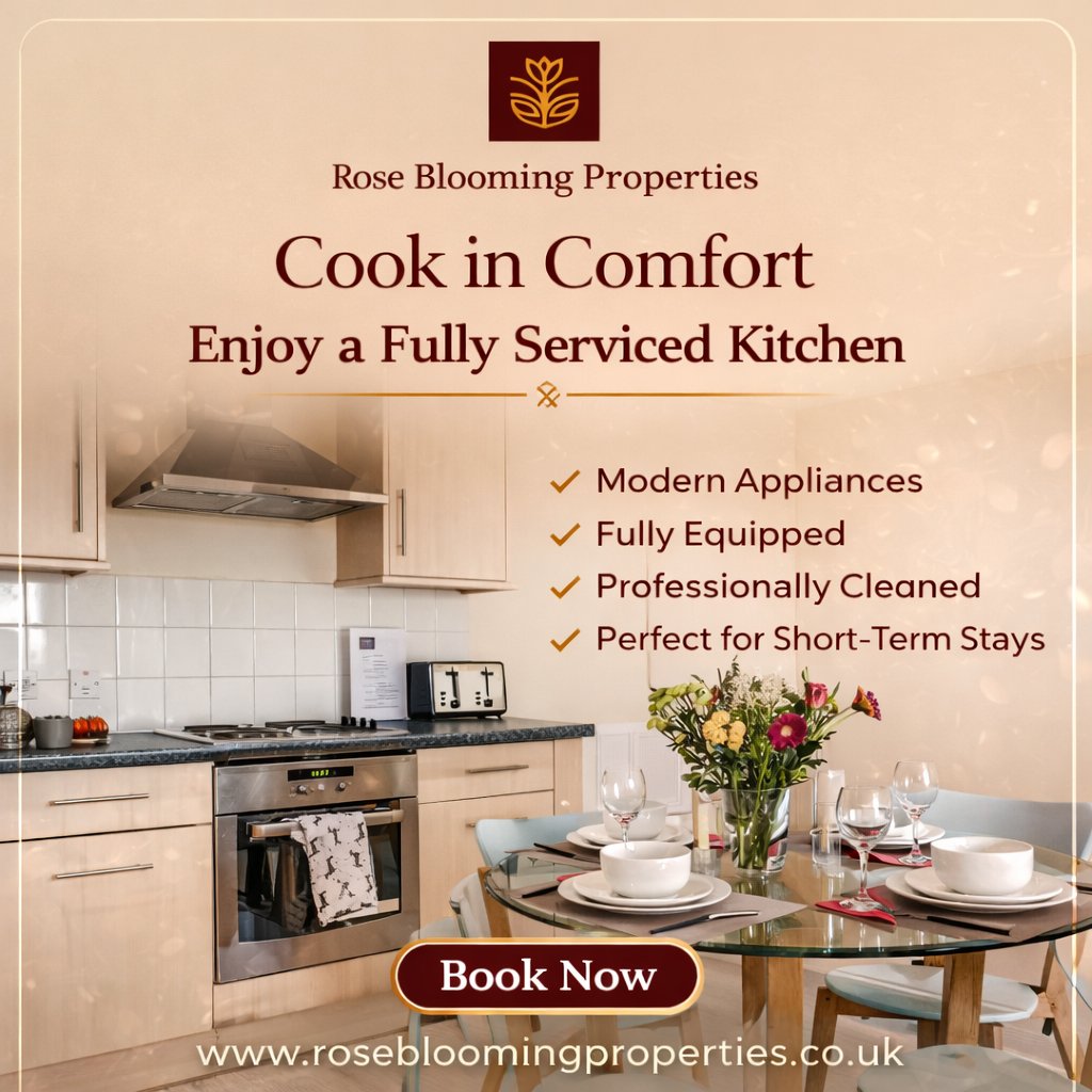 blooming11221's tweet photo. Cook in comfort 
Modern, fully equipped kitchens in our Newcastle serviced apartments. Perfect for your stay 
Book now 👉 https://t.co/Bxlg7ml4ZR
#RoseBlooming #Newcastle #ServicedApartment #Airbnb #ModernLiving #ShortStay #TravelUK #BookNow https://t.co/YH9lbP43M5