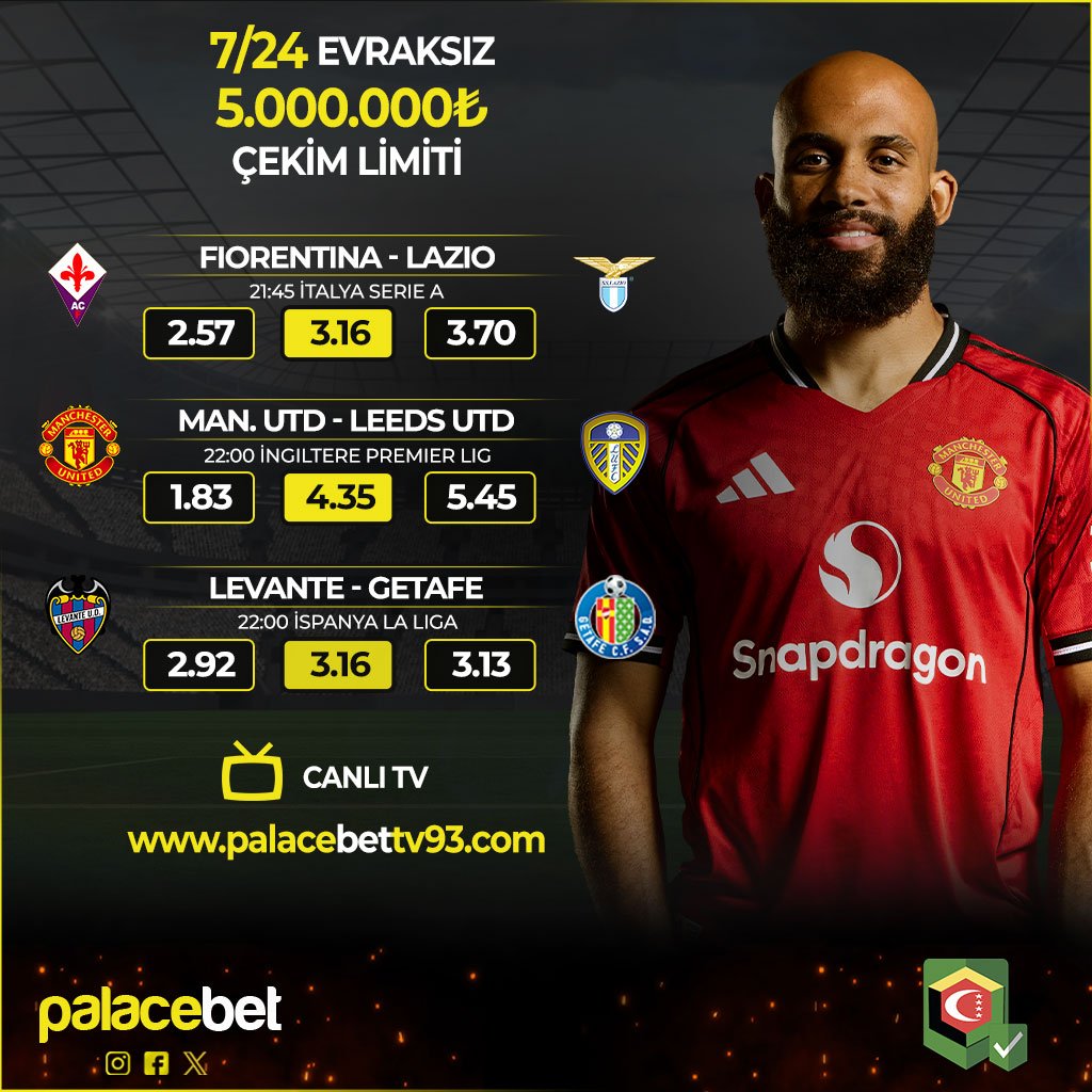 Palacebet tweet media