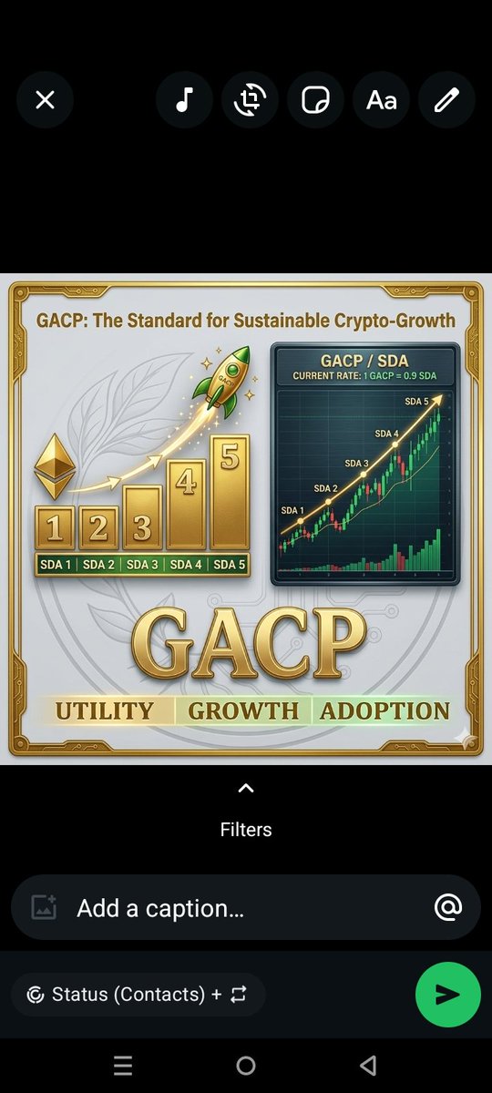 🚀 $GACP Token — A Strong Opportunity Right Now.

$GACP is showing strong potential at current levels a solid buy-and-hold opportunity as a major pump could be on the way. 🚀🔥

We are announcing the GLN Agriculture Chain App launch, which can significantly boost adoption,