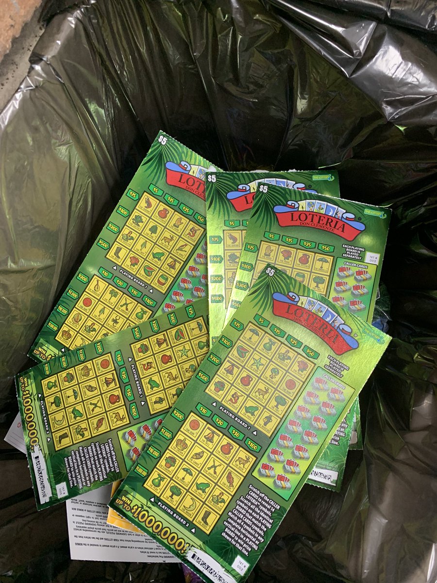 thirdeye413's tweet image. Lost $25 but someone else is closer to winning now thanks to me haha #losingtickets #lottery