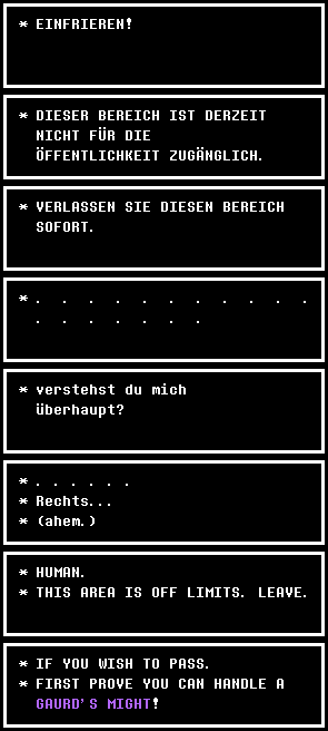 UTCrescent's tweet photo. Behold!

The first actually designed foe for UT!Crescent. and all it is, is their first textboxes.

(they would have a silly mechanic with em.....) https://t.co/sZPmYbClzq