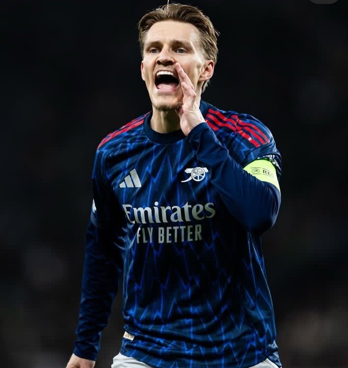 Odegaard tweet media