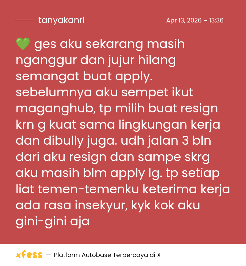 tanyakanrl's tweet image. 💚 aku sedih banget kerjaan pertamaku kmrn zonk, dan jujur cukup bikin trauma. tp aku g bisa stuck terus disini, boleh minta semangat dan doanya?  semoga doa kalian kembali kepada kalian dan dilipatgandakan