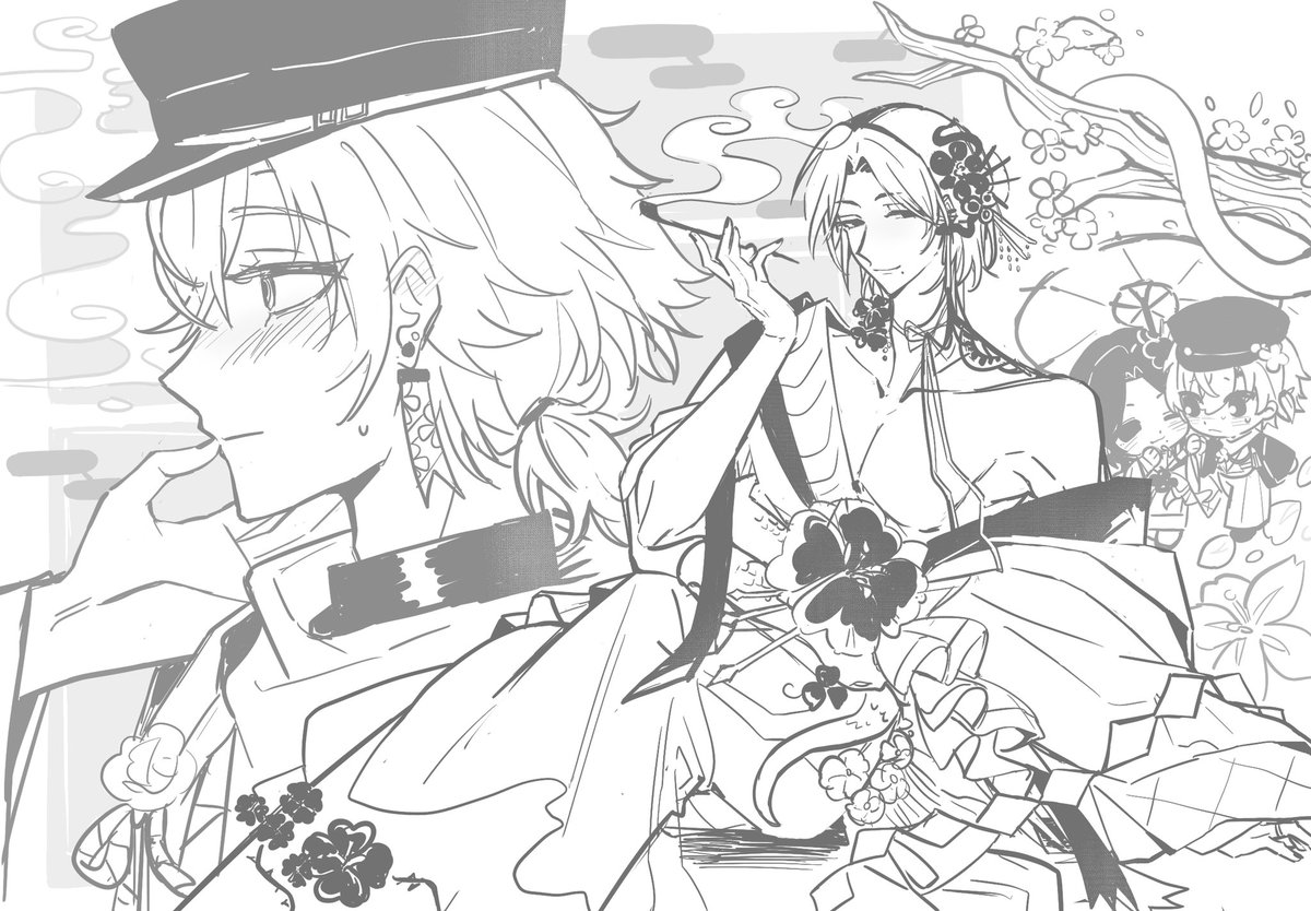 yidooo813999's tweet image. 我真的很喜欢把攻方画得很泥很媚(是zk！是zk！)