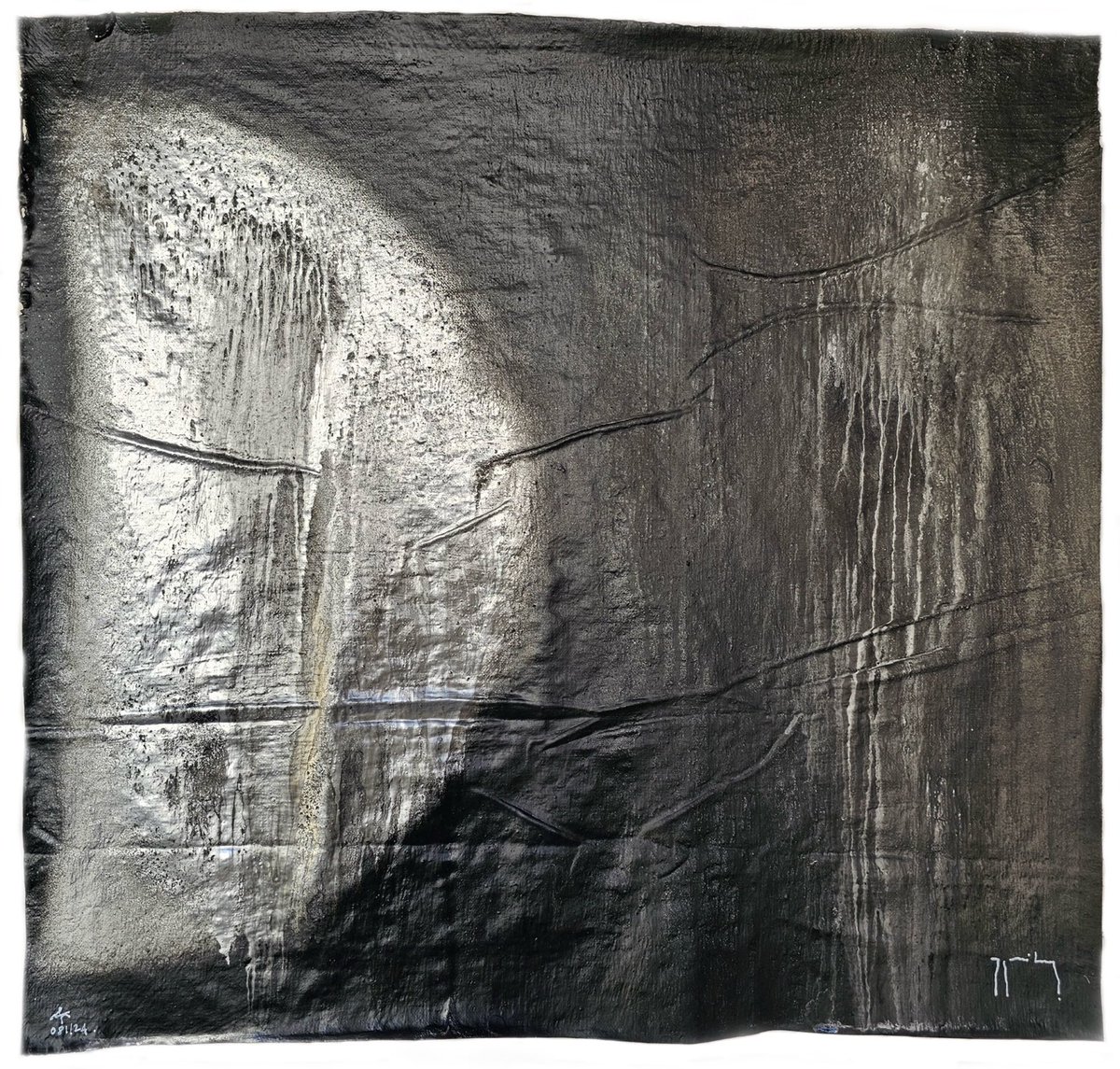 NachoLascaray's tweet image. 👆🏻🖕🏻👆🏻 ☝🏻 

1537 (48x49Cm/18,8x19,2In) chrome on black canvas 

If you are interested in any of my paintings or want to commission a special one for you 

#abstractpainting
#Contemporaryabstract
#emergingabstractartist 
#abstract expressionism
#arte abstracto