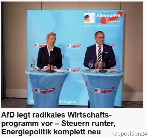 brehms1971's tweet photo. Die #AfD💙erhöht den Druck auf die #Bundesregierung – und präsentiert nach ihrer Klausurtagung ein umfassendes #Sofortprogramm für Wirtschaft, Energie und Rente. Alice #Weidel & Tino #Chrupalla: DE🇩🇪stecke in der „schwersten wirtschaftlichen Krise⚡️seit Gründung der BRD.“ https://t.co/XodVxBAfWG