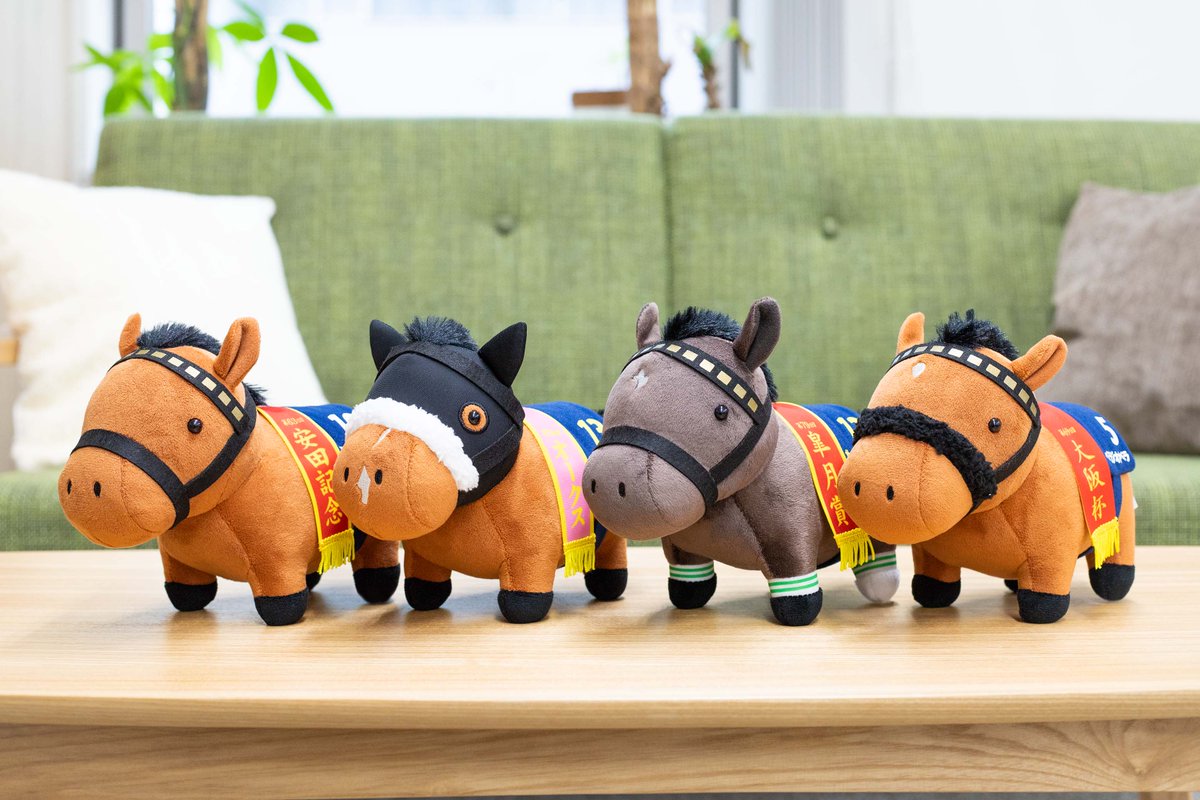 【3頭セット】サラブレッドコレクション ぬいぐるみ ロードカナロア他 まとめ売り 🏇3月発売商品🏇 【サラブレッドコレクション OKぬいぐるみ13】 ※楽市