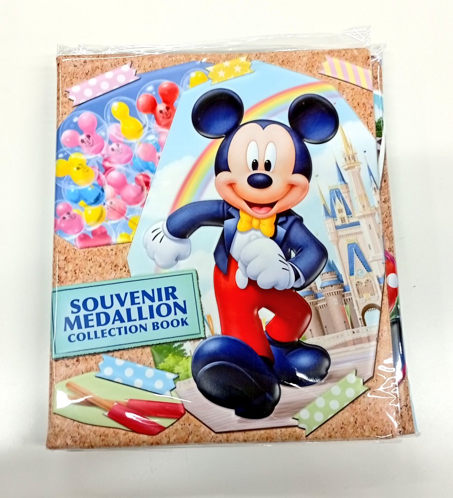 入荷情報】 『#ディズニー』 スーベニアメダル・コレクションブック