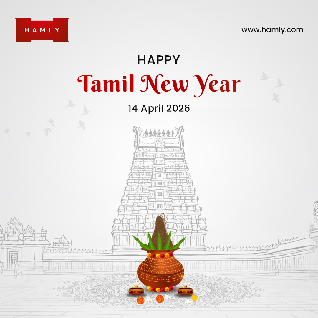 HamlyGroup's tweet photo. 𝐇𝐚𝐦𝐥𝐲 𝐖𝐢𝐬𝐡𝐞𝐬 𝐘𝐨𝐮 𝐚 𝐏𝐫𝐨𝐬𝐩𝐞𝐫𝐨𝐮𝐬 𝐓𝐚𝐦𝐢𝐥 𝐍𝐞𝐰 𝐘𝐞𝐚𝐫!
May this Puthandu bring fresh beginnings, growth, and new opportunities for success.
Wishing you progress, purpose, and lasting achievements ahead.
#HappyTamilNewYear #TamilPuthandu2026 #HamlyGroup https://t.co/axHGiJ5e6l