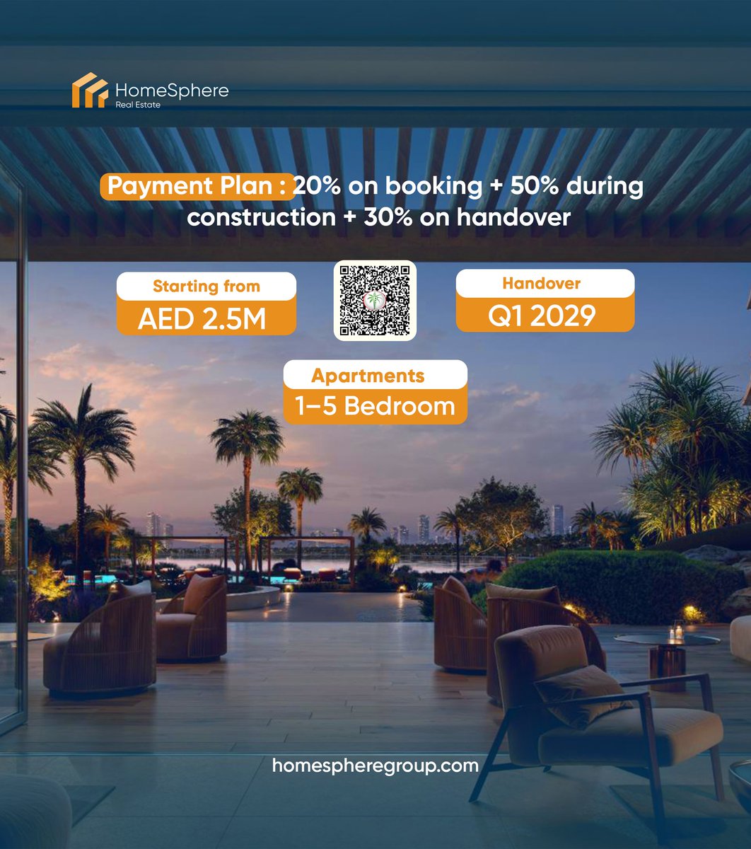 homespheregroup's tweet photo. Where luxury finds its true meaning ���✨
Palm Central Private Residences – Palm Jebel Ali offers breathtaking views, serene privacy &amp; an elevated lifestyle 💎

📞 971 502 655 686

#PalmJebelAli #DubaiLuxury #DubaiRealEstate #LuxuryLiving #InvestInDubai #BeachfrontLiving https://t.co/J0PL0NfIen