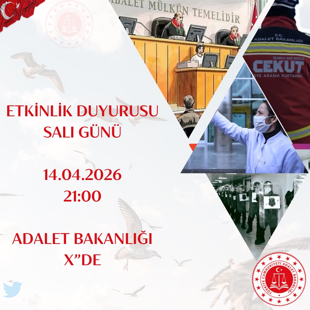 Etkinlik Duyurusu !!!

215 bin Adalet Personeli tek yürek 

-Adalet hizmet sınıfı 
-İnfaz koruma memuru koruma kanunu 
-Cezaevi sivil personeline sendika hakkı