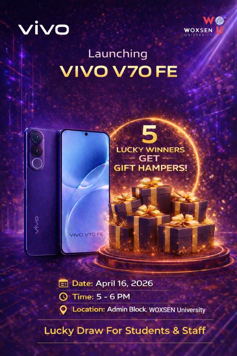 Woxsen University tweet media