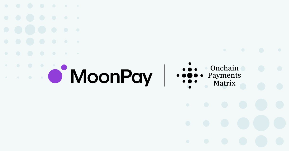 Onchain <a href="/PaymentsMatrix/">Onchain Payments Matrix</a> | Ramps: <a href="/moonpay/">MoonPay 🟣</a>

MoonPay connects the full lifecycle of onchain finance—funding, tokenization, exchange and spending—through a single integration.

In 2025, it served 30M+ users across 180+ countries and processed $8B+ in transaction volume.
