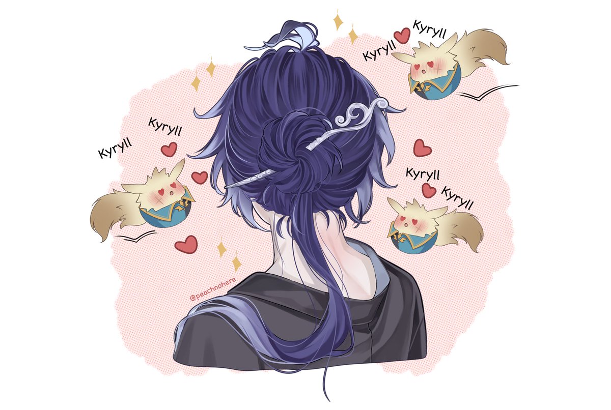 peachnohere's tweet image. A trip to Inazuma of Varka and Flins ⚔️🕯️ 

#Varflins #Knightlight #ルカキリ