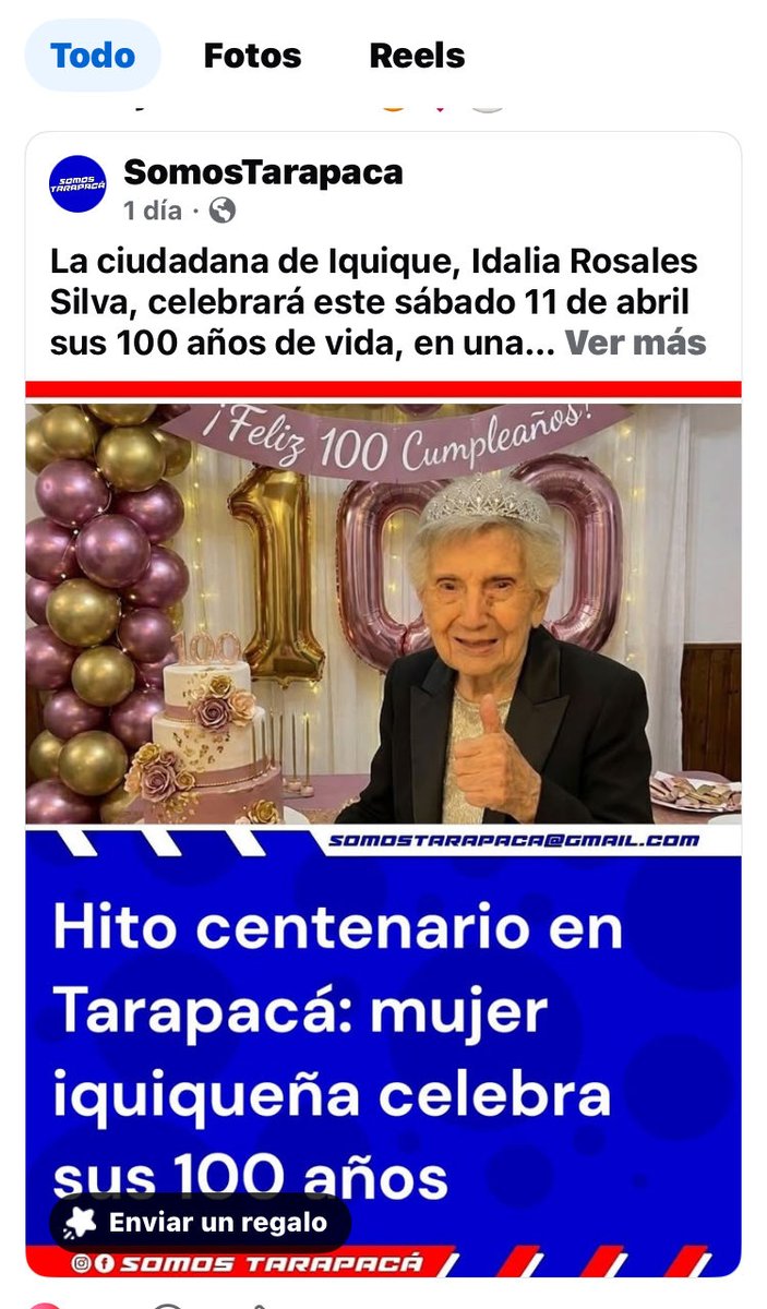marianapilarg's tweet photo. Y también contarles que estuvo muy popular en los medios locales 🤩🥰
Muchas gracias por darle tanta entretención a mi madre @rodrigosepu @KarendTV @Sepulinares https://t.co/sHUN9Ys726