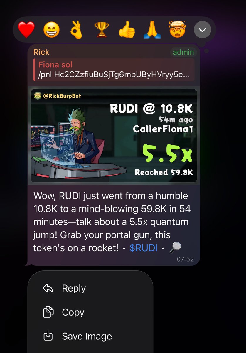 callerFiona's tweet image. 5.5x gain on my call $RUDI
call on my private Tg group 
Ca::

Hc2CZzfiuBuSjTg6mpUByHVryy5e4yu8L7L4vtppump

#FarrhanaBhatt #Solana