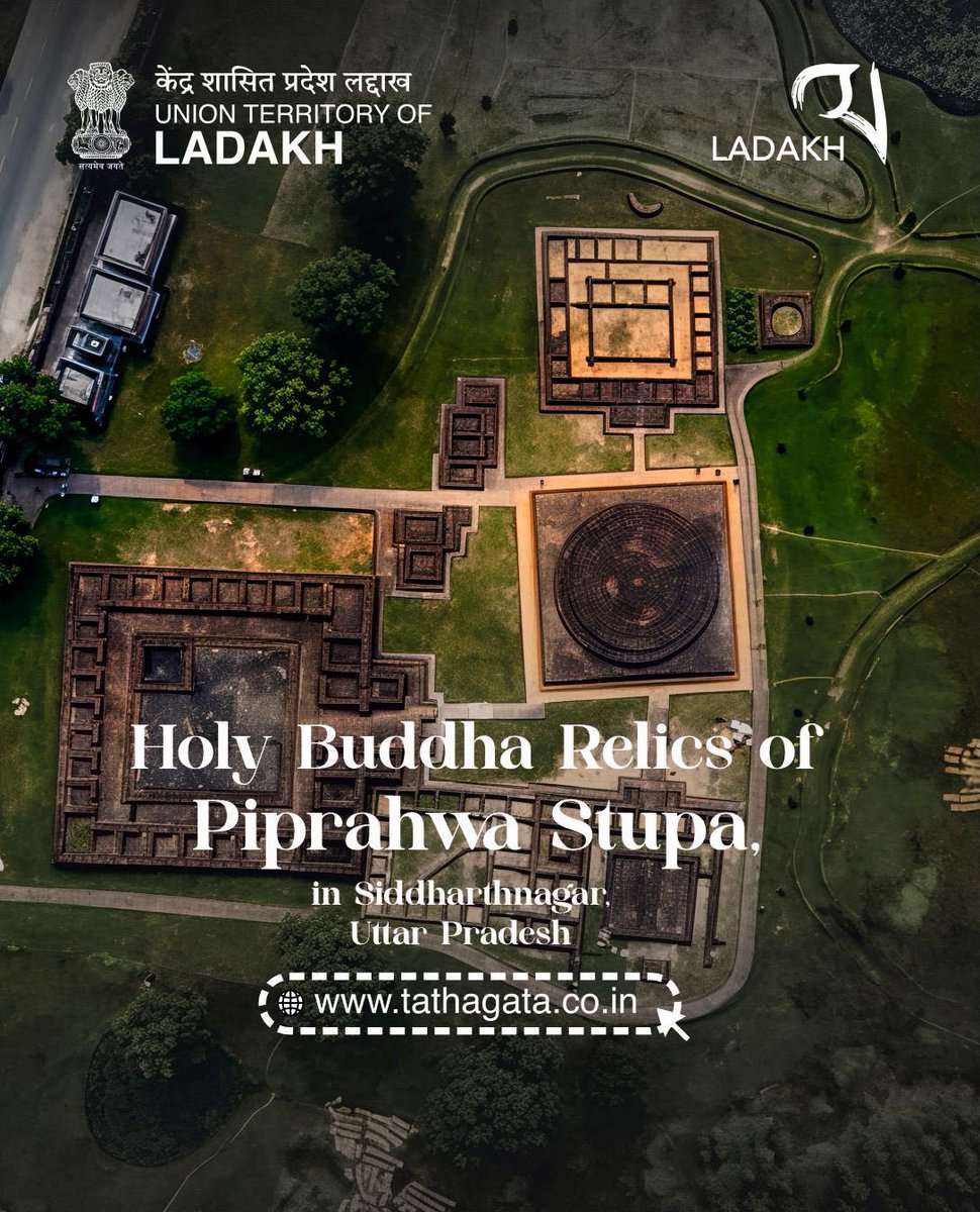 Espressobae1's tweet photo. From the ancient Piprahwa Stupa in Uttar Pradesh to the sacred heights of Ladakh,the Holy Relics of the Buddha travel across time and terrain to remind the world: peace knows no borders. This Vesak Buddha Purnima, Leh becomes the spiritual heart of the Himalayas as the Sacred Exposition of the Holy Relics of the Tathagata opens its doors to seekers, believers, and wanderers alike. May 1–14, Leh. Come not as tourists, but as pilgrims. The mountains are waiting. 🙏🏔️
Plan your spiritual journey: https://t.co/KiLA0xgPg1
#BuddhaRelics #Ladakh #PeaceBeyondBorders #VesakBuddhaPurnima #Tathagata #SacredLadakh #BuddhaPurnima2026