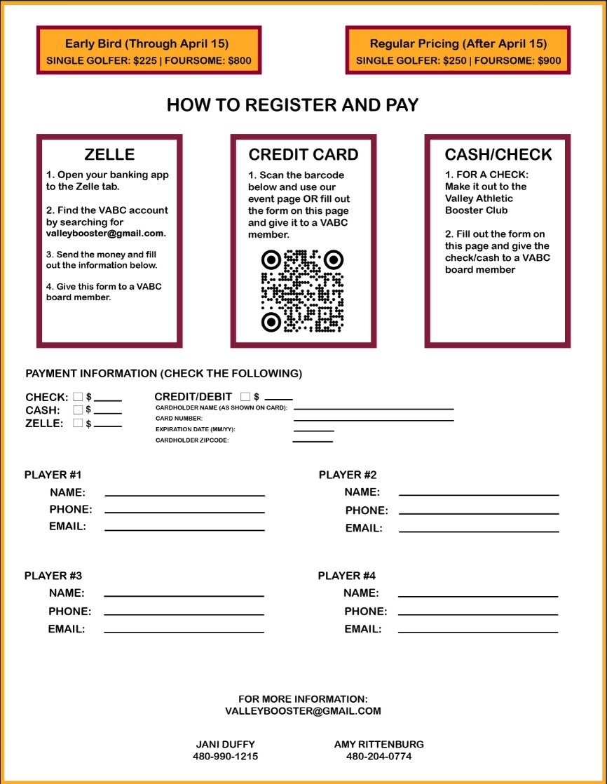 Valley Athletic Booster Club tweet media