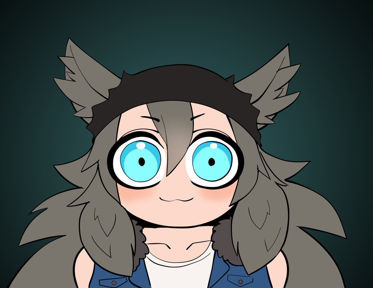 slfsffnt_Cres's tweet photo. He stares at you with those big ol' eyes.

Fenvargr for my friend @/ROBOY_THOR https://t.co/IDhEOTqYCO