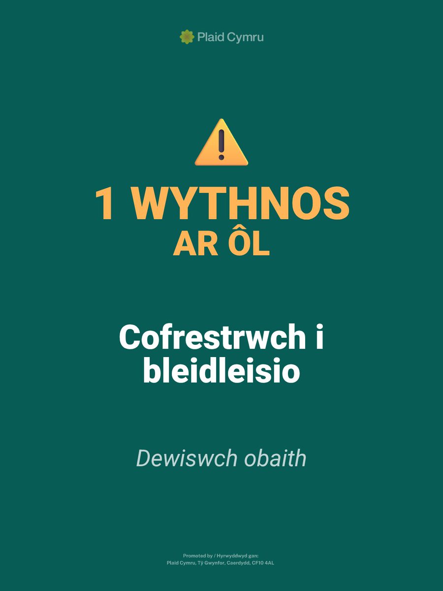 Plaid Cymru 🏴 tweet media