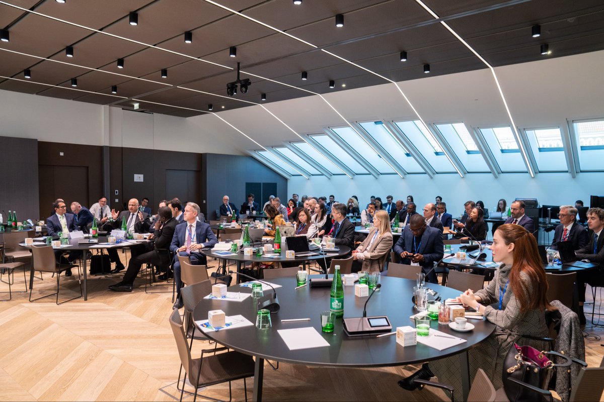 assiameghfour's tweet photo. A strong and purposeful week at #ClimateSolutionsWeek at the @TheOPECFund HQ in Vienna. Which brought together key stakeholders across governments, multilateral development banks, financial institutions, private sector, philanthropy, experts and partners around a shared priority: advancing practical, finance-ready #climate solutions. Turning commitments into delivery, #scalingfinance, strengthening #projectpipelines, and accelerating measurable impact.

The convening offered a valuable opportunity to engage in a wealth of discussions on:

- Project preparation facilities and pipelines: the role of #capacitybuilding, knowledge generation, and empirical research to enable decision-grade project design, alongside evidence-based planning, implementation, and monitoring. Capacity development and upstream research constitute key enablers.

-Coordination and #partnerships: the importance of stronger alignment through convening national, regional, and international platforms to foster peer learning, knowledge-sharing, coordination, and harmonization of standards.

- Scalable and #blendedfinance: more innovative and integrated approaches to de-risk #climateprojects, crowd in private capital, and improve bankability at scale.

-Risk management and resilience: the need to advance tools, frameworks, and capacities to effectively quantify and integrate #climaterisks within #MRVsystems.

As a regional convener and strategic partner to Arab countries, the @armonetaryfund continues to integrate these priorities into its work and support collective progress.

Many thanks to the @TheOPECFund for convening such a succesful, timely, and impactful #ClimateSolutionsWeek at the water-#adaptation-nature nexus, creating a space that translates commitment and collaboration into tangible delivery and measurable impact.