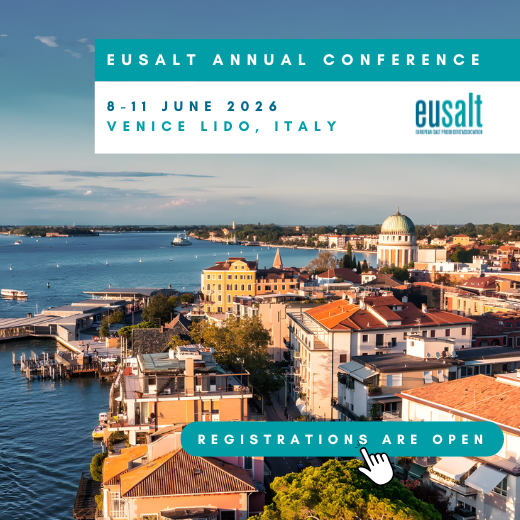 _EUsalt's tweet photo. 📍 The countdown is on! 

EUsalt is inviting you to its upcoming Annual Conference and events, taking place on 8-11 June 2026 in the iconic city of Venice and its elegant island of the Lido.  

Venice and salt share a particularly meaningful connection. For centuries, salt trade contributed to the city’s prosperity and strategic importance. Even more remarkably, the very foundations of Venice are sustained by thousands of wooden pillars driven deep into the lagoon’s ground — preserved for centuries thanks to their constant immersion in salt water, which protects the wood from decay. In this way, salt quite literally helped support the city that we will gather in. 

Find out more information regarding the registration process here 👉 https://t.co/jsP40z35zB 

More details on EUsalt Conference programme will follow soon.  

#EUsaltAnnualEvents2026
