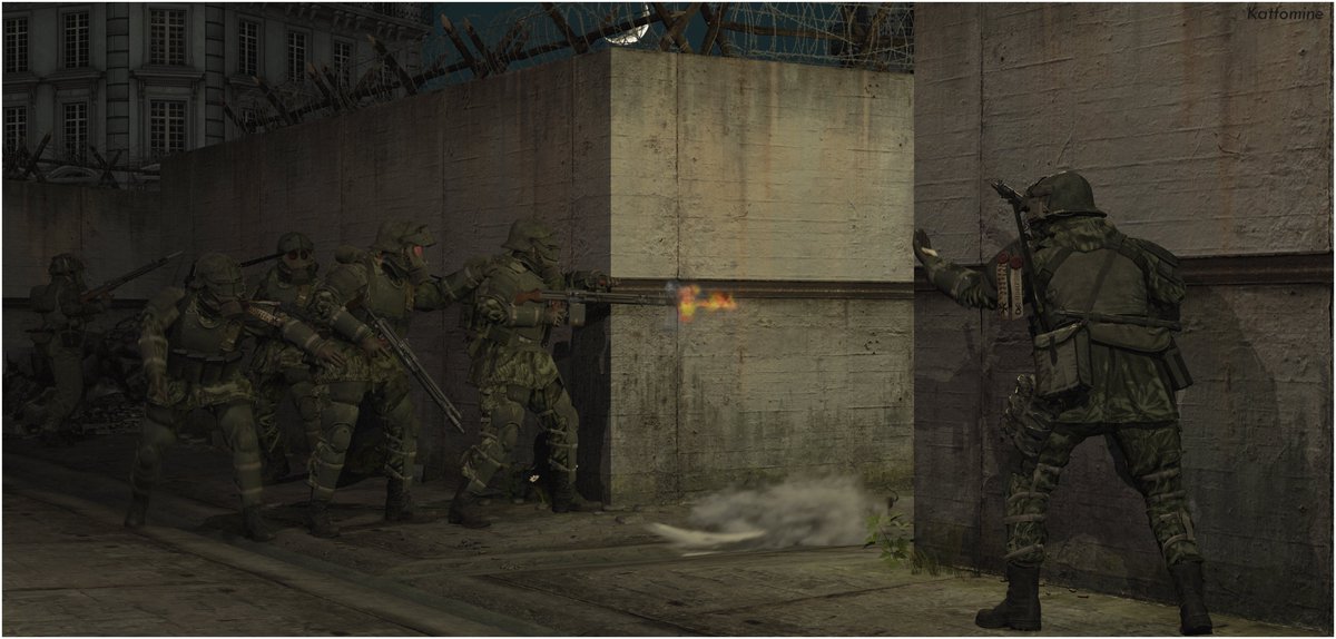 The Valerian Guard's Shock Infantry.

They are the elite unit of Valeria's Army, equipped with heavy armor to allow maneuver under fire. 

I tried to capture motion in this 3rd render. It didn't come out as good as I had hoped, so I may return to this in the future.