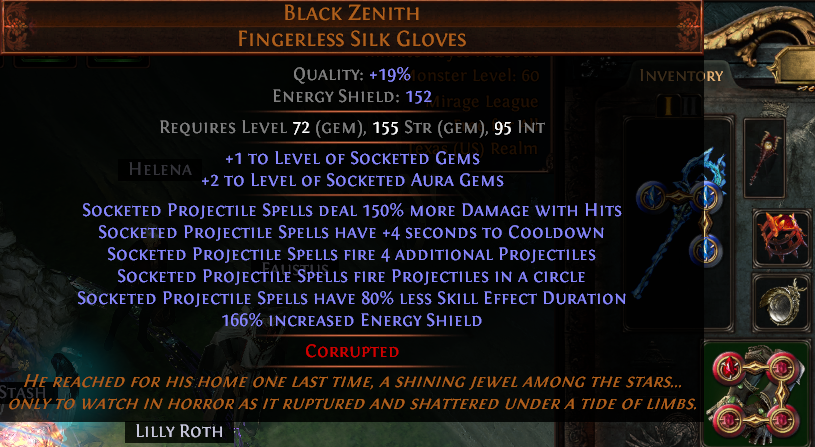 Quite literally the best item I've ever owned in PoE.