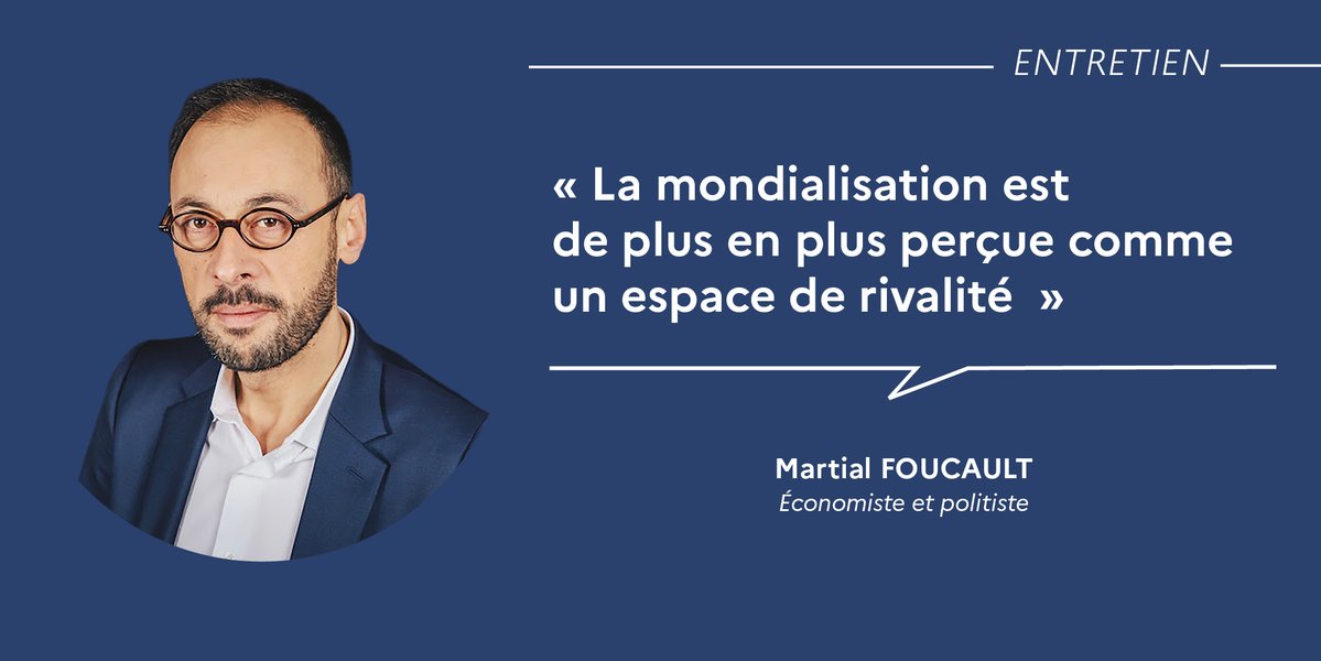 IHEDN's tweet image. #LundisIHEDN l La mondialisation n’est plus seulement un moteur de prospérité : elle devient un terrain de rivalité stratégique.

➡️Dans cet entretien, @MartialFoucault, directeur de l’@IRSEM1, décrypte l’« interdépendance militarisée » : #ÉtatsUnis, #Chine et autres puissances