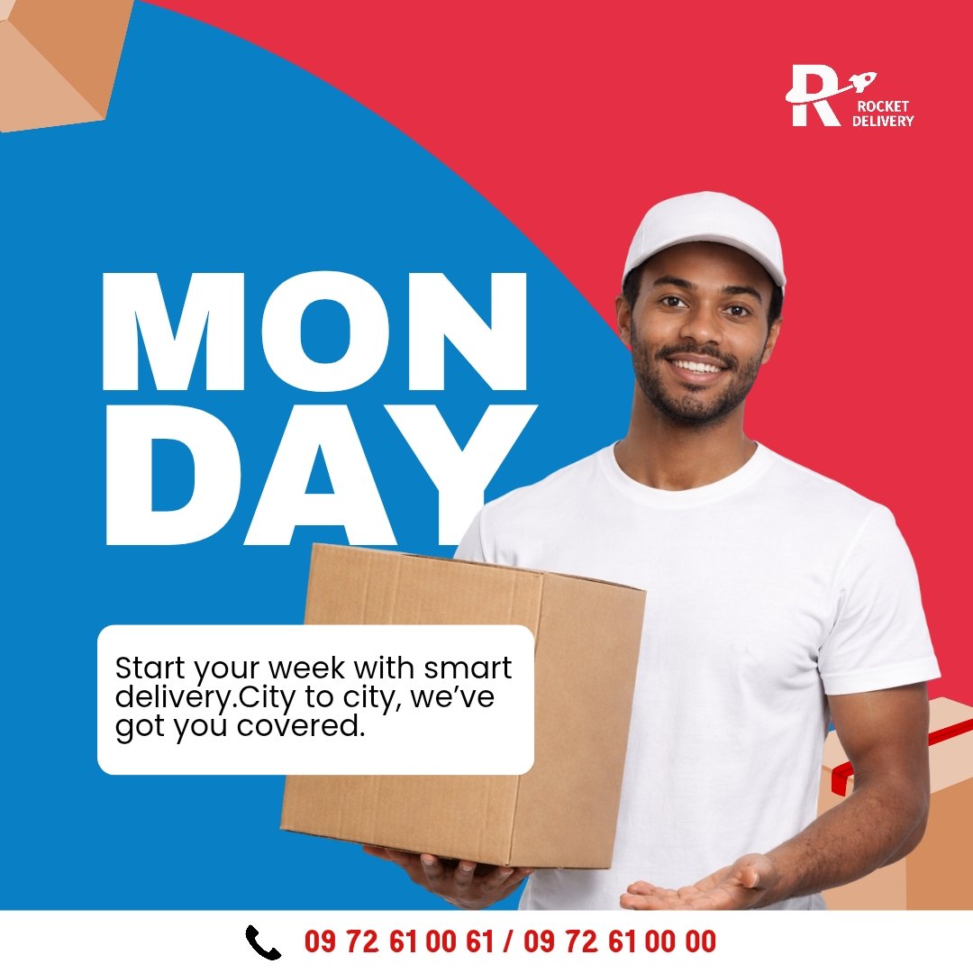 rocket_Deli's tweet image. It's Monday! Start your week with smart delivery. City to city, we’ve got you covered.

🚀 Rocket Delivery
Call  ☎️ 0972610000 / 0972610061 
🌐 www.rocketdelivery60@gmail.com 

#rocket_delivery #rocket #delivery