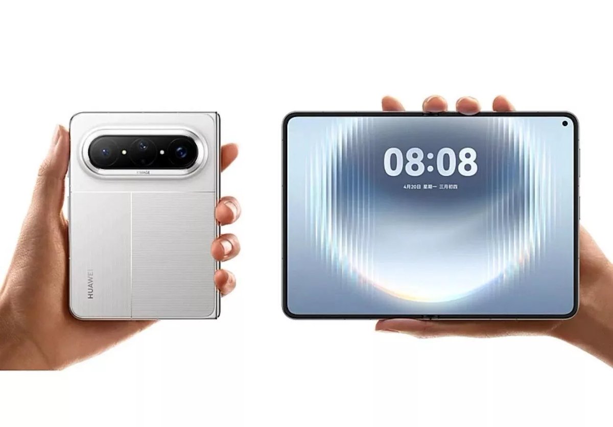 BrandonLKS's tweet image. Le Huawei Pura X Max est désormais officiel et il est magnifique 😍 

Son design sera optimisé pour le multitâche et l’affichage vidéo. Malheureusement pour nous, il ne devrait pas sortir en France avec l’absence des services Google sur cet appareil.

Toutefois il donne un bon