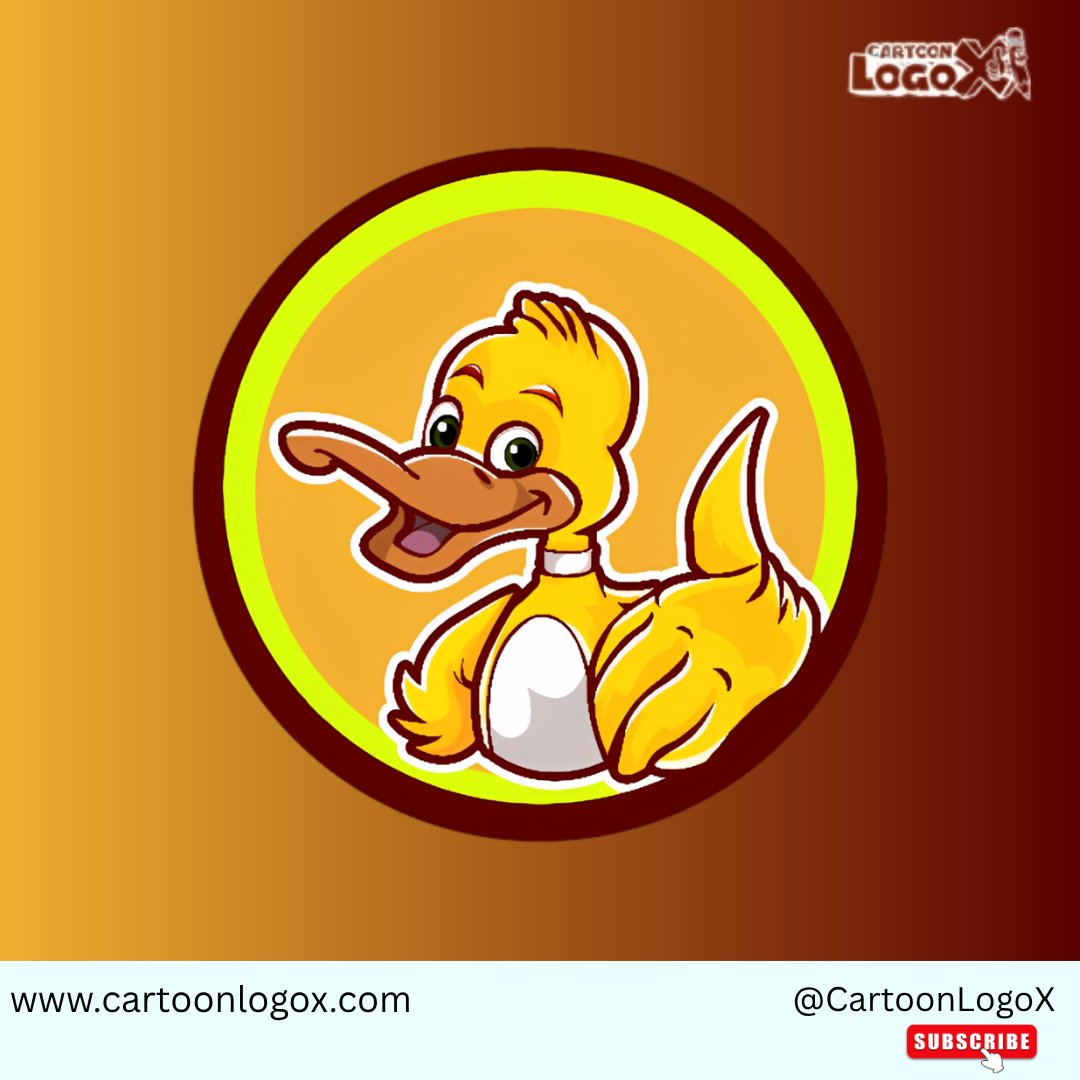 SerinaFrom98771's tweet image. CartoonLogoX Duck Mascot Logo Design | Cute Cartoon Branding Logo
Bright &amp;amp; fun duck mascot logo perfect for brands! Stand out with CartoonLogoX designs. 

Get yours now cartoonlogox.com

#CartoonLogoX #MascotLogo #LogoDesign #Branding #CartoonLogo #Duck #DesignAgency #art
