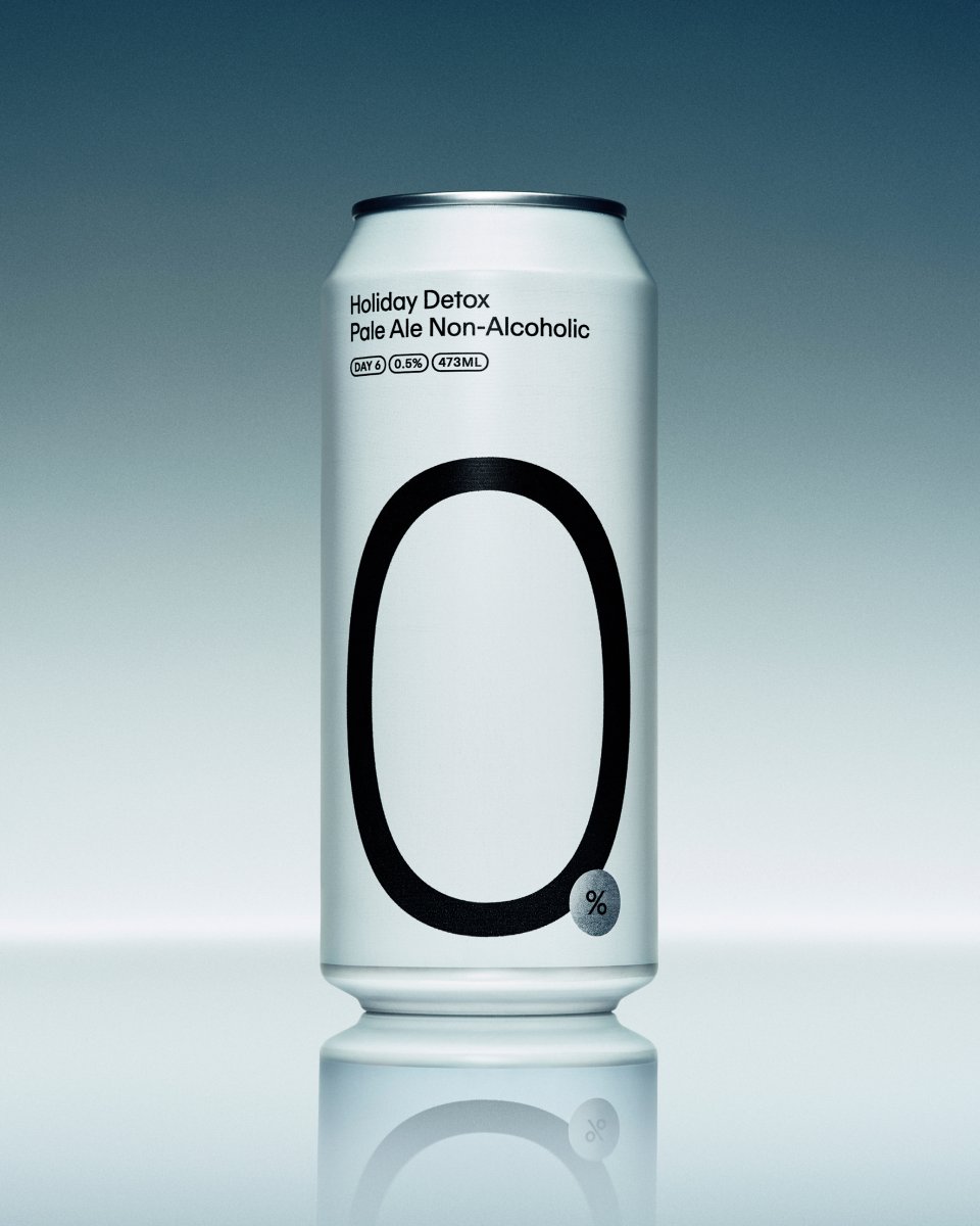 packagings's tweet image. The Holiday #Detox Pack for Lake of Bays Brewing Co. is built around a single, elegant idea: a six-pack that steps down from 5% to 0% ABV across the days between Christmas and New Year's.

packagingoftheworld.com/2026/04/the-ho…

#packagingdesign by Leo Design