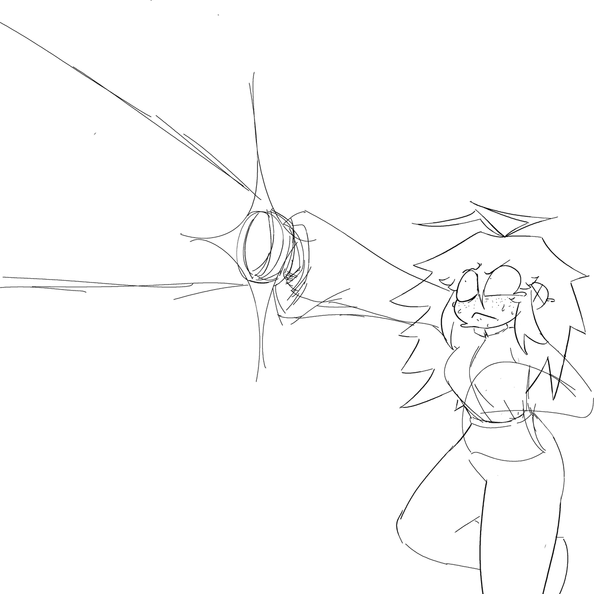 KarmaFKat's tweet photo. MORE JANE!!! IM ON A ROLLLLLLLL heres art referencing the fact that she can somehow beat lunatic ultimate ending #frickbears #frickbears3 #fivenightsatfrickbears3 also i have a slightly suggestive of her im gonna post soon i think its just her bra so prolly just on this acc? https://t.co/Im36QOeivE